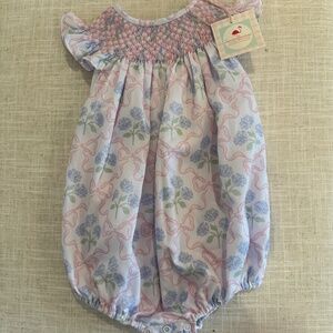 The Smocked Flamingo -  Bow Bubble